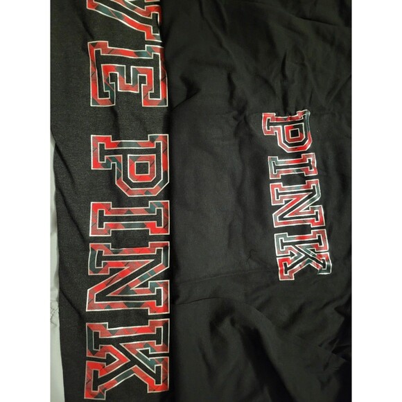 VS PINK outfit leggings CAMPUS TEE PLAID shine XL - Picture 2 of 10